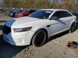 Ford Taurus salvage cars for sale: 2017 Ford Taurus Police Interceptor