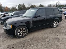 Land Rover Range Rover salvage cars for sale: 2011 Land Rover Range Rover HSE