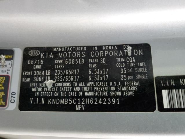 2017 KIA Sedona LX