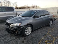 Nissan Sentra Vehiculos salvage en venta: 2017 Nissan Sentra S