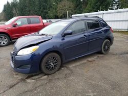 Toyota Corolla salvage cars for sale: 2009 Toyota Corolla Matrix