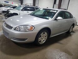 Chevrolet Impala salvage cars for sale: 2012 Chevrolet Impala LT