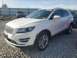 Lincoln mkc salvage cars for sale: 2019 Lincoln MKC Select