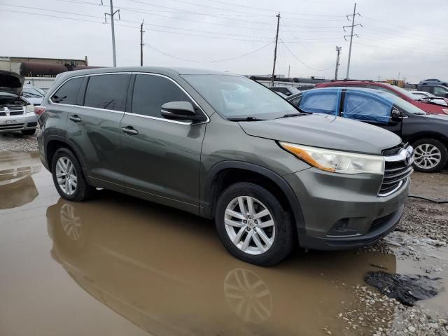 2014 Toyota Highlander LE