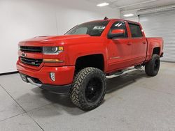 Chevrolet salvage cars for sale: 2018 Chevrolet Silverado K1500 LT