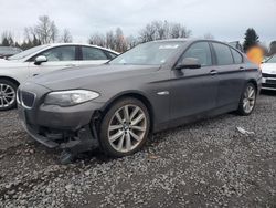 BMW salvage cars for sale: 2011 BMW 535 I