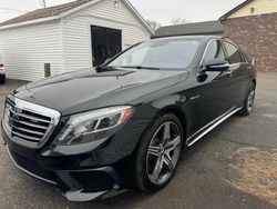 Mercedes-Benz salvage cars for sale: 2016 Mercedes-Benz S 63 AMG