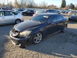 Salvage cars for sale from Copart Portland, OR: 2009 Lexus IS 250