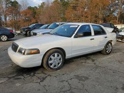 Ford Crown Victoria salvage cars for sale: 2008 Ford Crown Victoria Police Interceptor