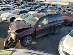 Chevrolet salvage cars for sale: 2006 Chevrolet Trailblazer LS