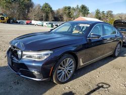 BMW 7 Series salvage cars for sale: 2018 BMW 750 XI