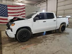 Chevrolet Silverado k1500 Custom Vehiculos salvage en venta: 2024 Chevrolet Silverado K1500 Custom