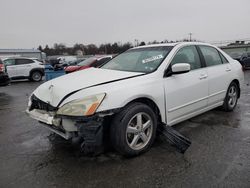 Honda Accord ex salvage cars for sale: 2003 Honda Accord EX