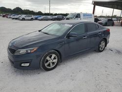 KIA Optima salvage cars for sale: 2015 KIA Optima LX