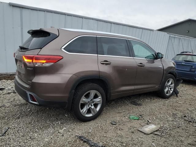 2018 Toyota Highlander Hybrid Limited