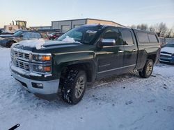 Chevrolet Silverado k1500 ltz salvage cars for sale: 2015 Chevrolet Silverado K1500 LTZ