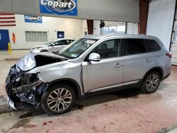 Mitsubishi Outlander salvage cars for sale: 2017 Mitsubishi Outlander SE