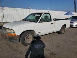 Chevrolet s10 salvage cars for sale: 2000 Chevrolet S Truck S10