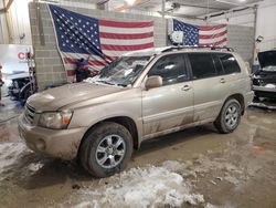 Toyota Highlander salvage cars for sale: 2004 Toyota Highlander Base