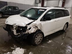 Toyota Sienna xle salvage cars for sale: 2015 Toyota Sienna XLE