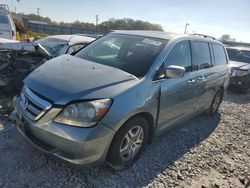 Honda Odyssey exl salvage cars for sale: 2006 Honda Odyssey EXL