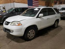 Acura salvage cars for sale: 2003 Acura MDX Touring