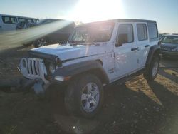 Jeep salvage cars for sale: 2019 Jeep Wrangler Unlimited Sport