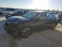 Honda Accord salvage cars for sale: 2017 Honda Accord EXL