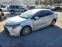 Toyota salvage cars for sale: 2021 Toyota Corolla LE