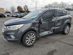 Ford Escape salvage cars for sale: 2017 Ford Escape Titanium