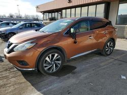 Nissan Murano salvage cars for sale: 2015 Nissan Murano S