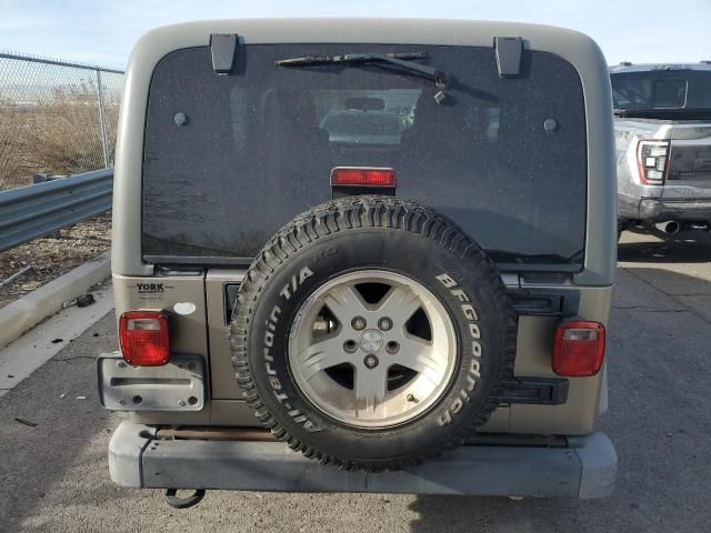 2005 Jeep Wrangler / TJ Sport