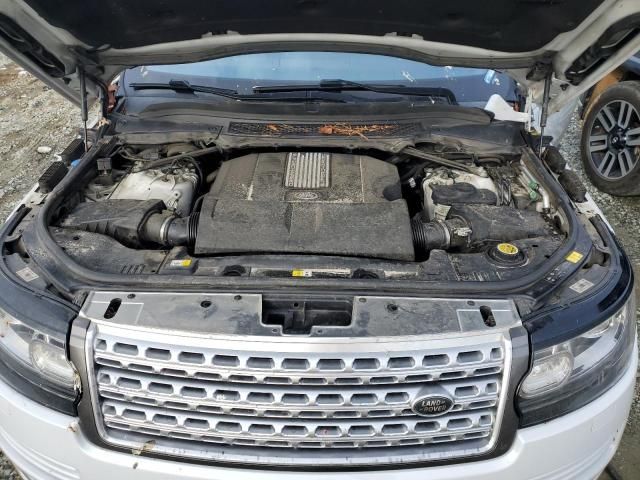 2016 Land Rover Range Rover Supercharged