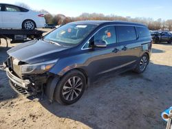 KIA Sedona ex salvage cars for sale: 2015 KIA Sedona EX