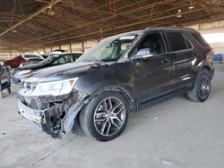 Ford Explorer salvage cars for sale: 2019 Ford Explorer Sport