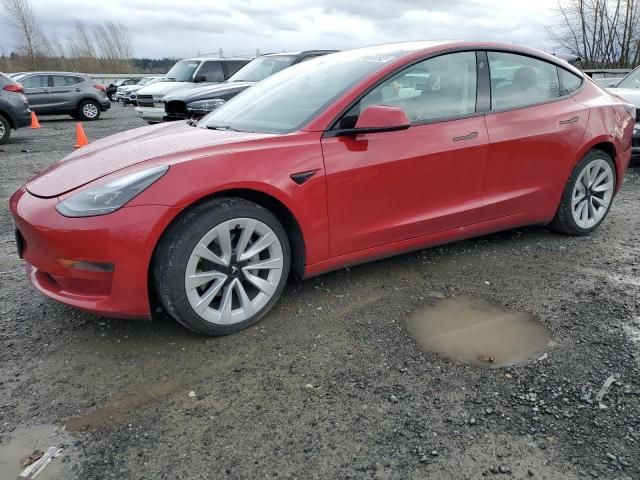 2022 Tesla Model 3