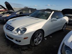 Mercedes-Benz clk-Class salvage cars for sale: 2007 Mercedes-Benz CLK 350