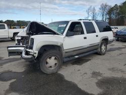 GMC Suburban salvage cars for sale: 1999 GMC Suburban K1500