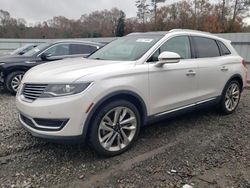 Lincoln mkx salvage cars for sale: 2018 Lincoln MKX Reserve