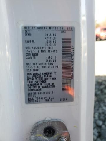 2014 Nissan NV200 2.5S