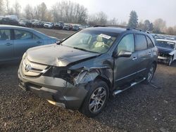 Salvage cars for sale from Copart Portland, OR: 2007 Acura MDX Technology