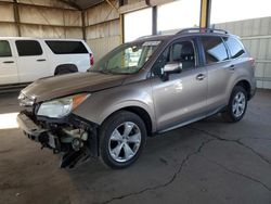 Subaru Forester salvage cars for sale: 2014 Subaru Forester 2.5I Touring