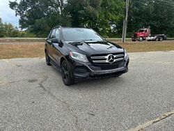 Mercedes-Benz gle-Class salvage cars for sale: 2018 Mercedes-Benz GLE 350 4matic