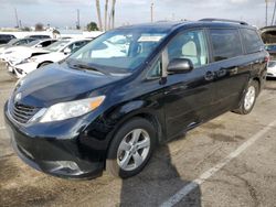 Toyota Sienna le salvage cars for sale: 2015 Toyota Sienna LE