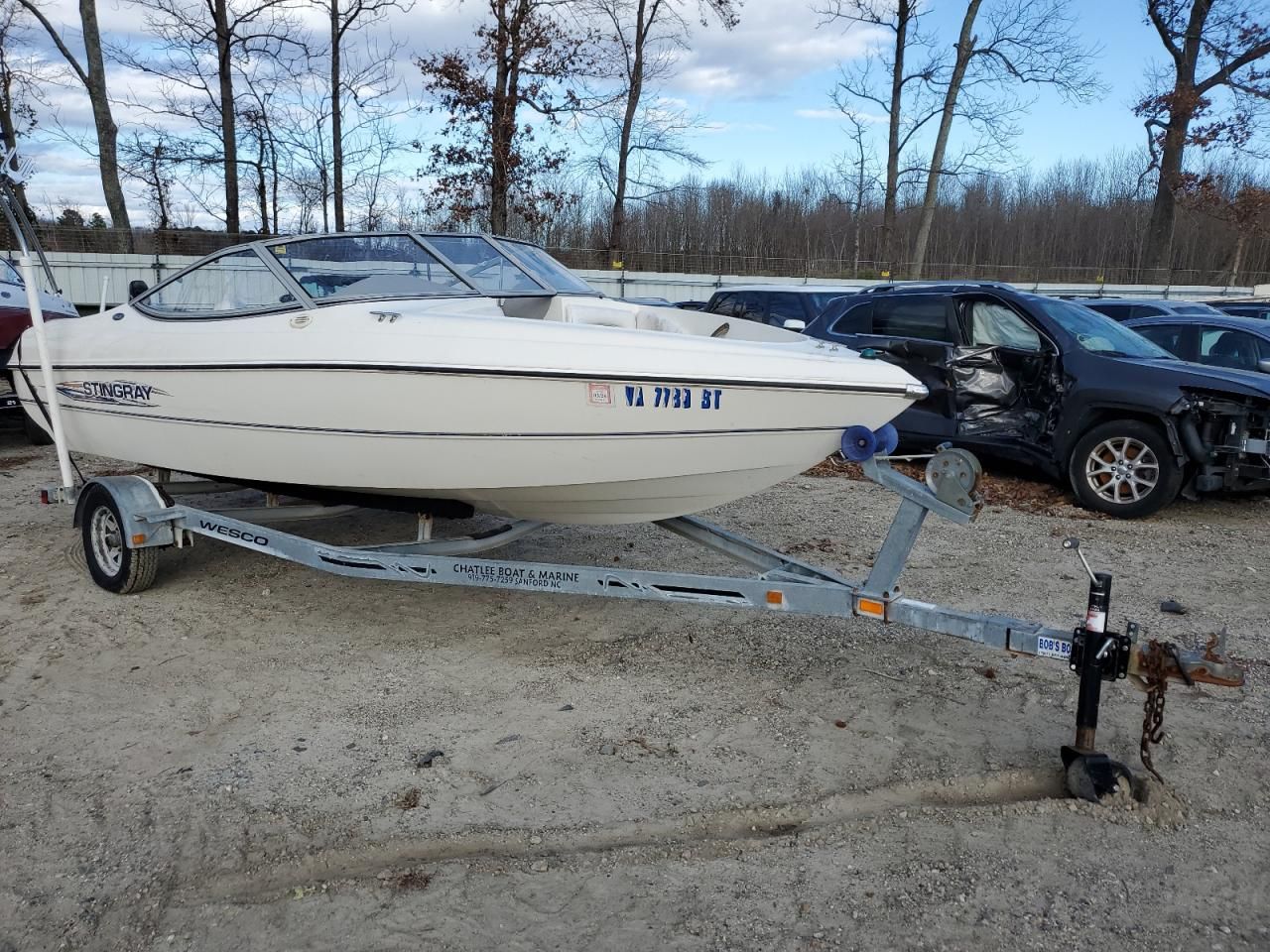 2007 Stingray Boat With Trailer