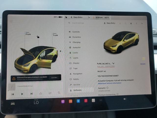 2022 Tesla Model Y