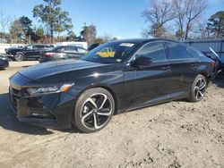 Honda Accord salvage cars for sale: 2019 Honda Accord Sport