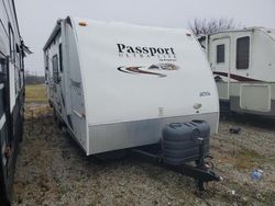 Keystone salvage cars for sale: 2012 Keystone Passport 2