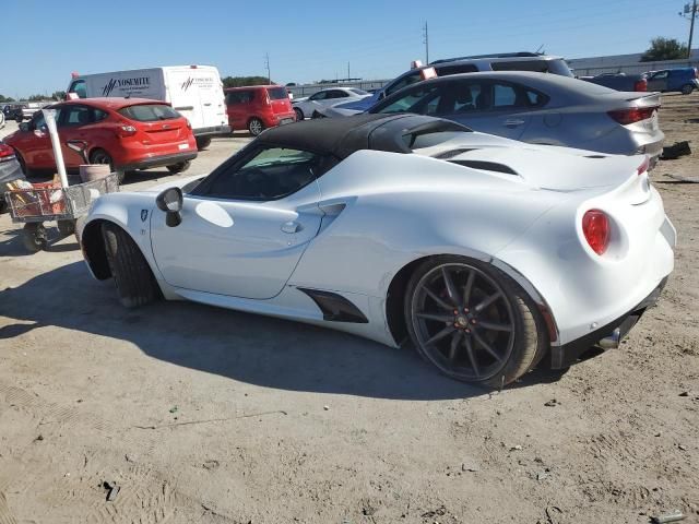 2016 Alfa Romeo 4C Spider