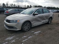 2015 Volkswagen Jetta SE en venta en Finksburg, MD